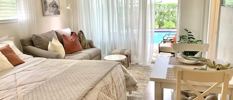 1 bedroom, iron/ironing board, WiFi, bed sheets