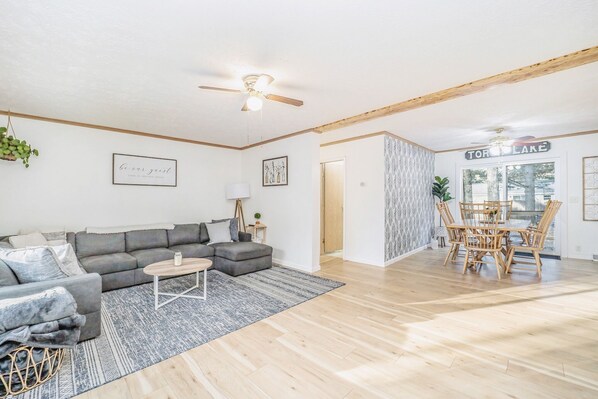 Smart-tv en een muziekbibliotheek