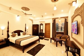 Royal Room | Desk, free WiFi, bed sheets - The Kanchangarh Resort (Udaipur)