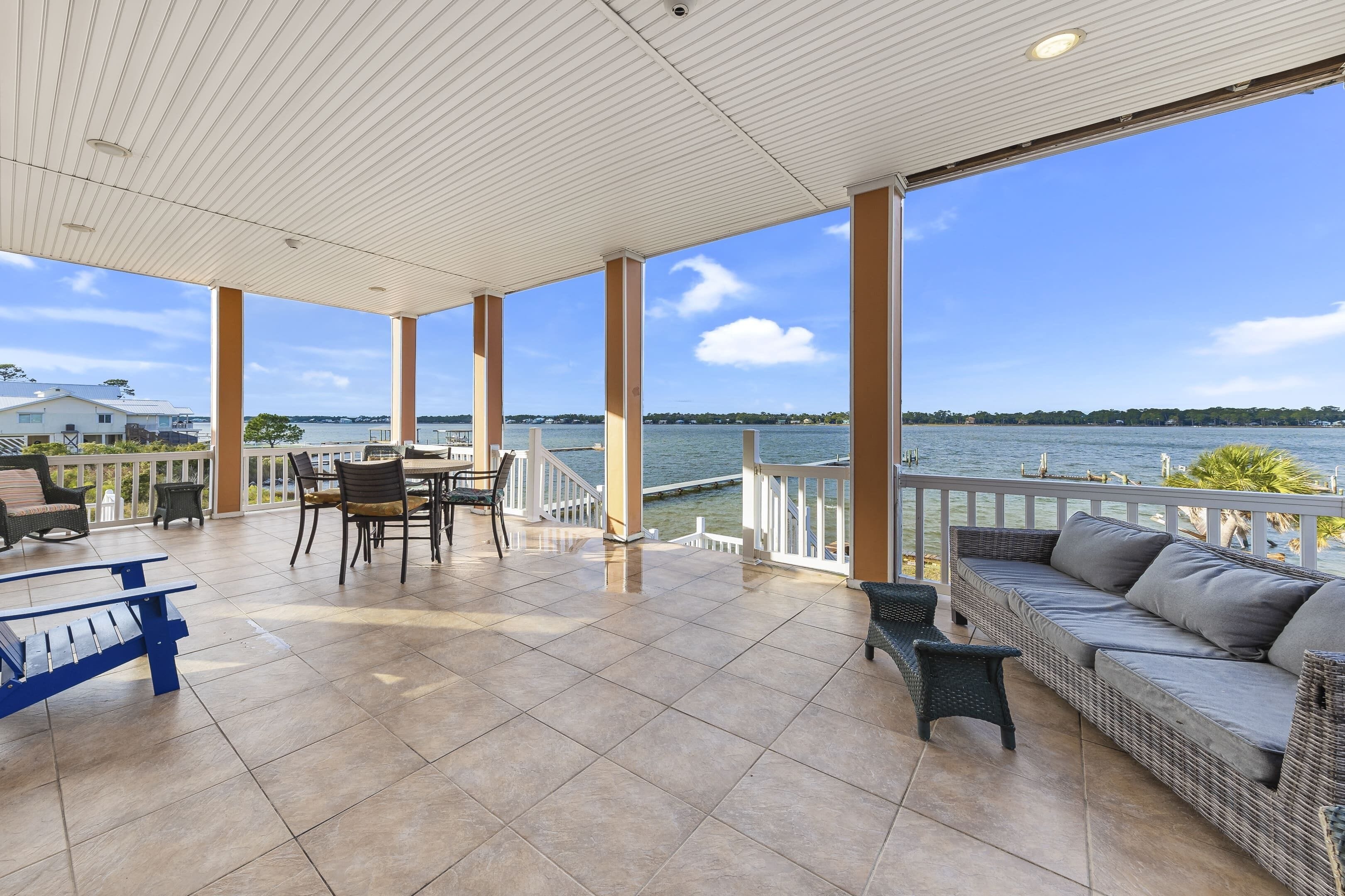 시그니처 하우스, 침실 3개, 발코니, 석호 전망 | 발코니