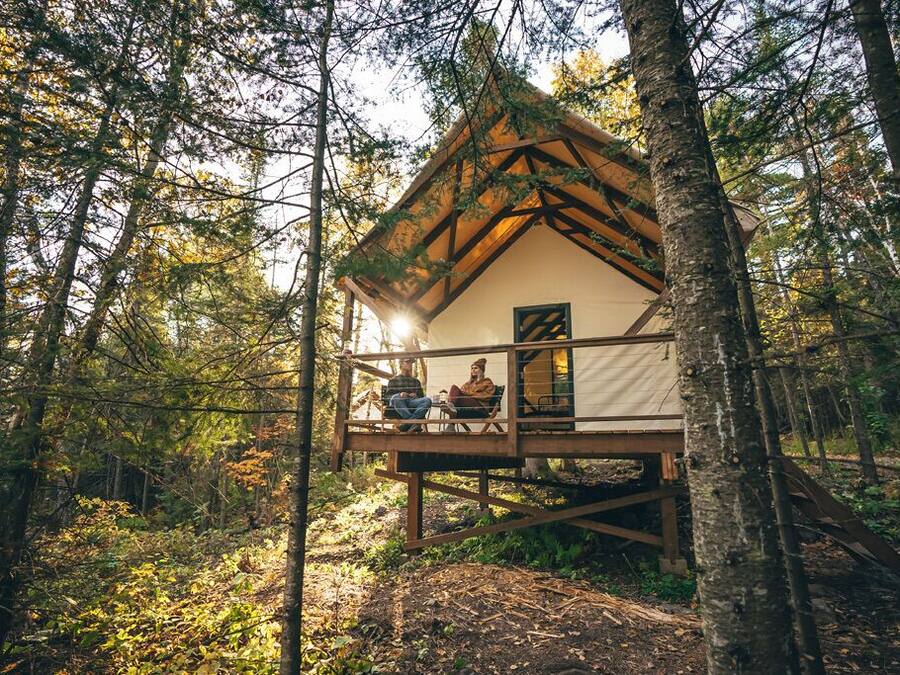 King Tent Sites - Lower Loop | Premium bedding, individually furnished, bed sheets