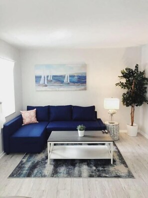 Studio | Living area | 42-inch Smart TV with digital channels, TV, Netflix