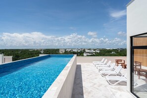 Outdoor pool - New Apartment with Private terrace Jetted tub (TULUM)