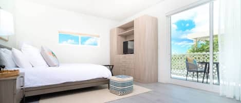 Iron/ironing board, WiFi, bed sheets, wheelchair access