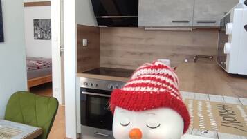 1 Schlafzimmer, BĂŒgeleisen/BĂŒgelbrett, kostenloses WLAN, BettwĂ€sche