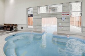 Una piscina riscaldata