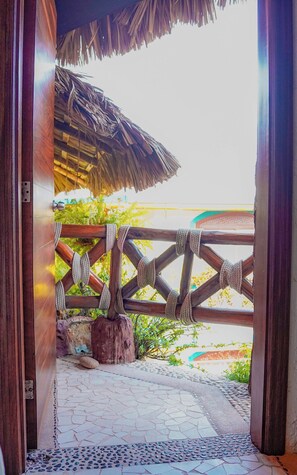 Cabana luxo | Vista da sacada