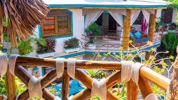 Cabaña Deluxe | Terraza o patio