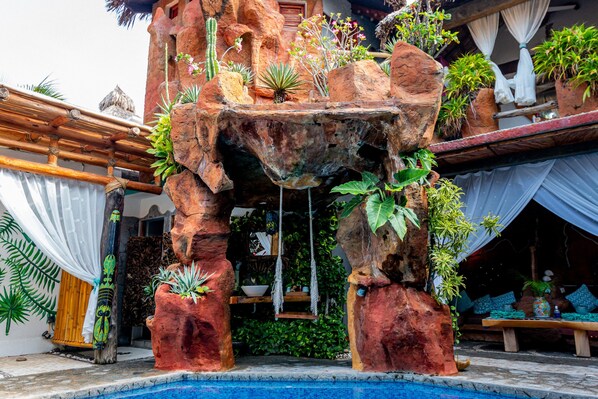 Alberca al aire libre