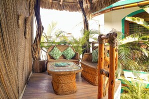 Cabaña Deluxe | Terraza o patio