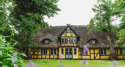 Charming manor house near the Baltic Sea with fireplace and plenty of space