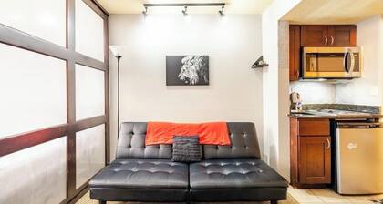 CAL KING BED, FREE PARKING PASS FOR 1 CAR, BY DOWNTOWN & CLINIC