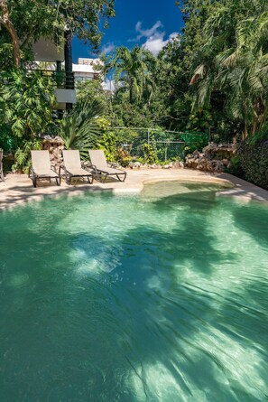 Pool - Hermoso PH Roof privado alberca wifi200 (Playa del Carmen)