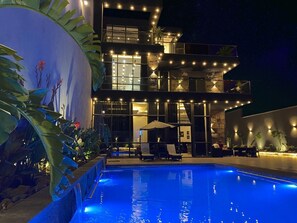 Outdoor pool, a heated pool - laperla chalet panorama (مأدبا)