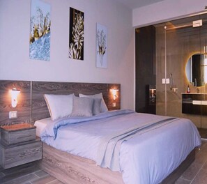 4 bedrooms, iron/ironing board, travel crib, free WiFi - laperla chalet panorama (مأدبا)