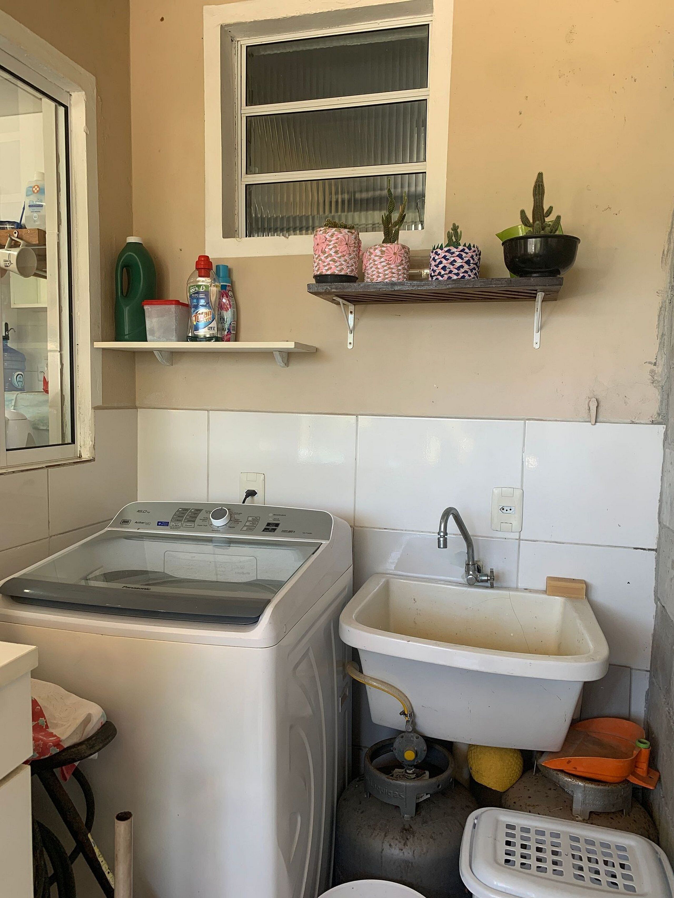 Casa premium, acesso à piscina, vista para a praia | Lavanderia