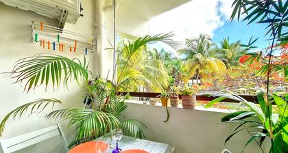 Le Bissap studio – 26 m² – Saint-Gilles - Close to the beaches