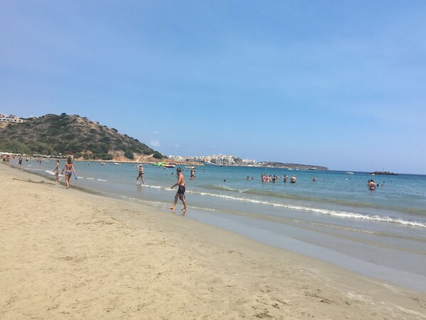 بالقرب من الشاطئ