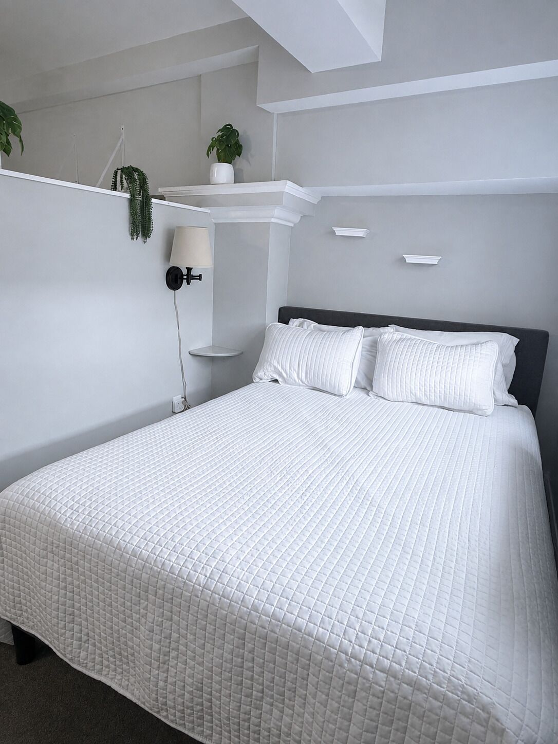 Desk, iron/ironing board, WiFi (free), bed sheets