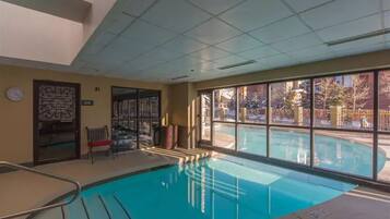 Una piscina climatizada