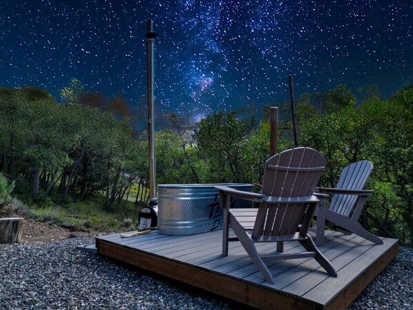 Overnattingsstedets uteområder