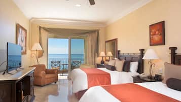 2 bedrooms, in-room safe, iron/ironing board, WiFi