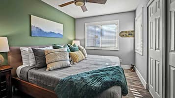 1 chambre, fer et planche à repasser, Wi-Fi, literie fournie