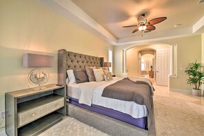 4 chambres, bureau, fer et planche à repasser, accès Internet