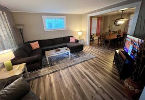 Smart-tv en een kantoor