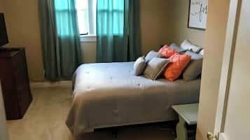 3 habitaciones, escritorio, wifi y ropa de cama