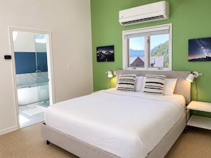 4 habitaciones, escritorio, wifi gratis y ropa de cama 