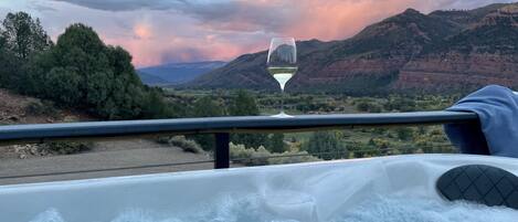 Bain à remous extérieur