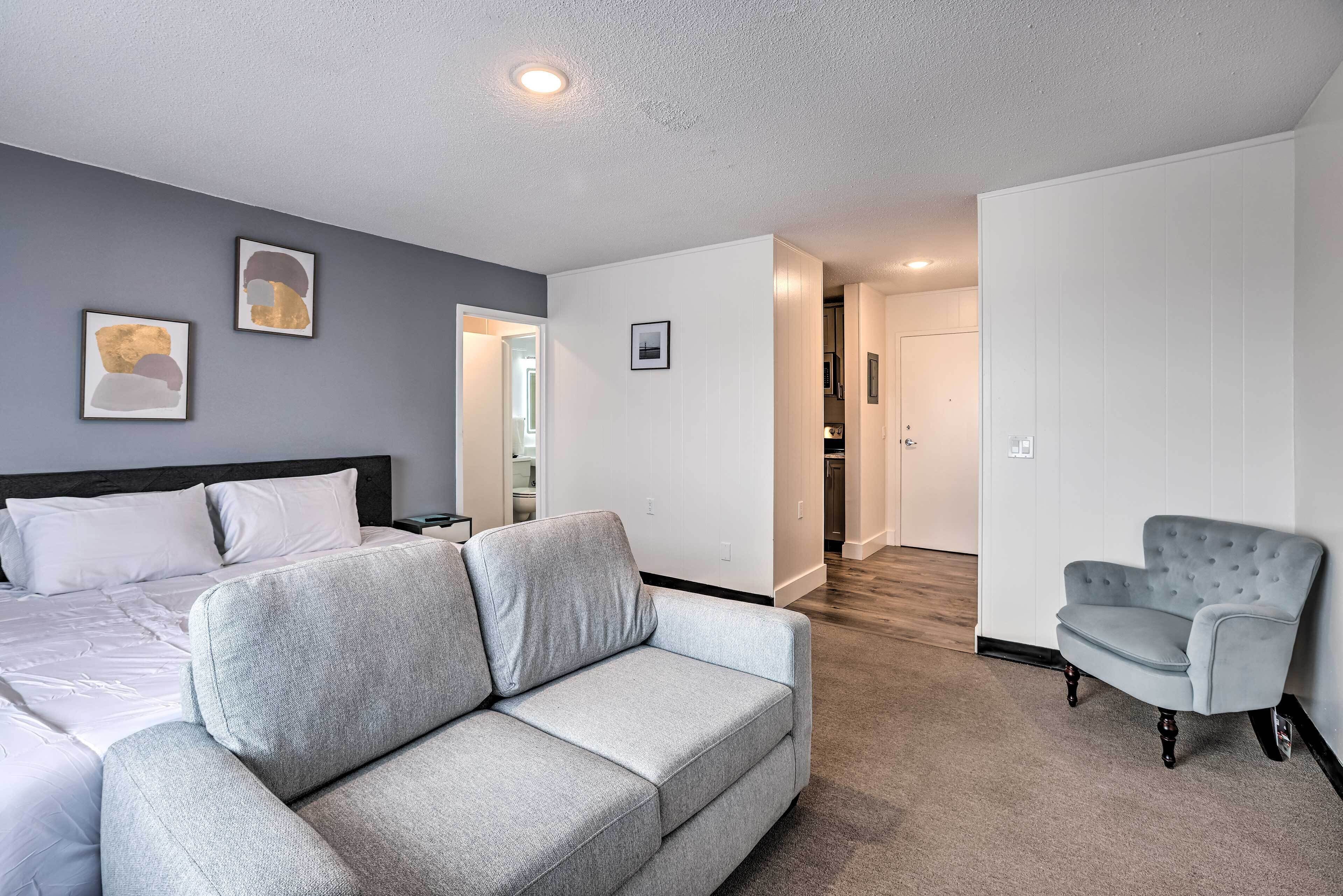 1 Schlafzimmer, kostenloses Internet, Bettwäsche