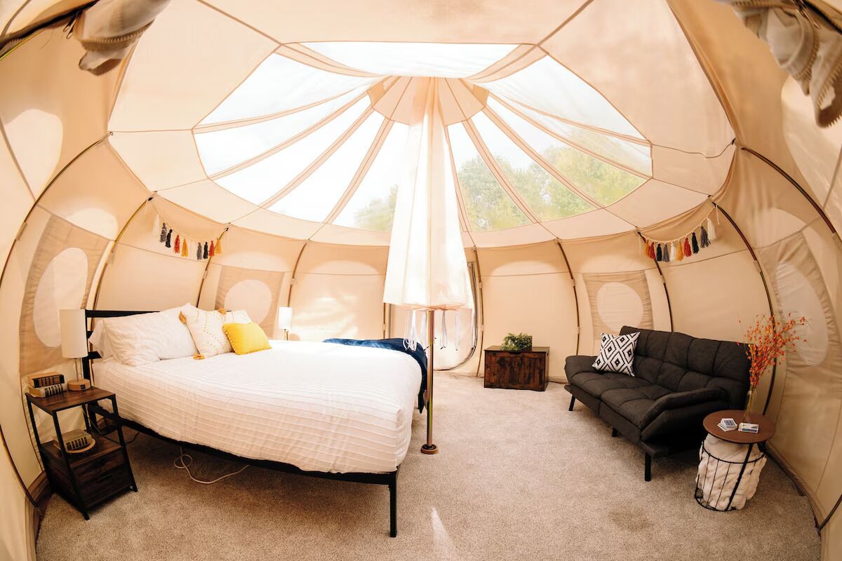 1 makuuhuone, vuodevaatteet