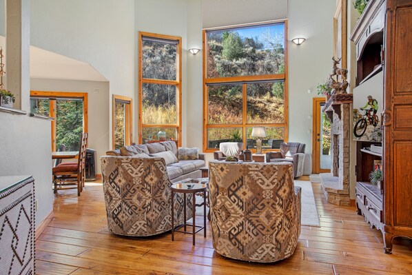 تلفزيون، مدفأة