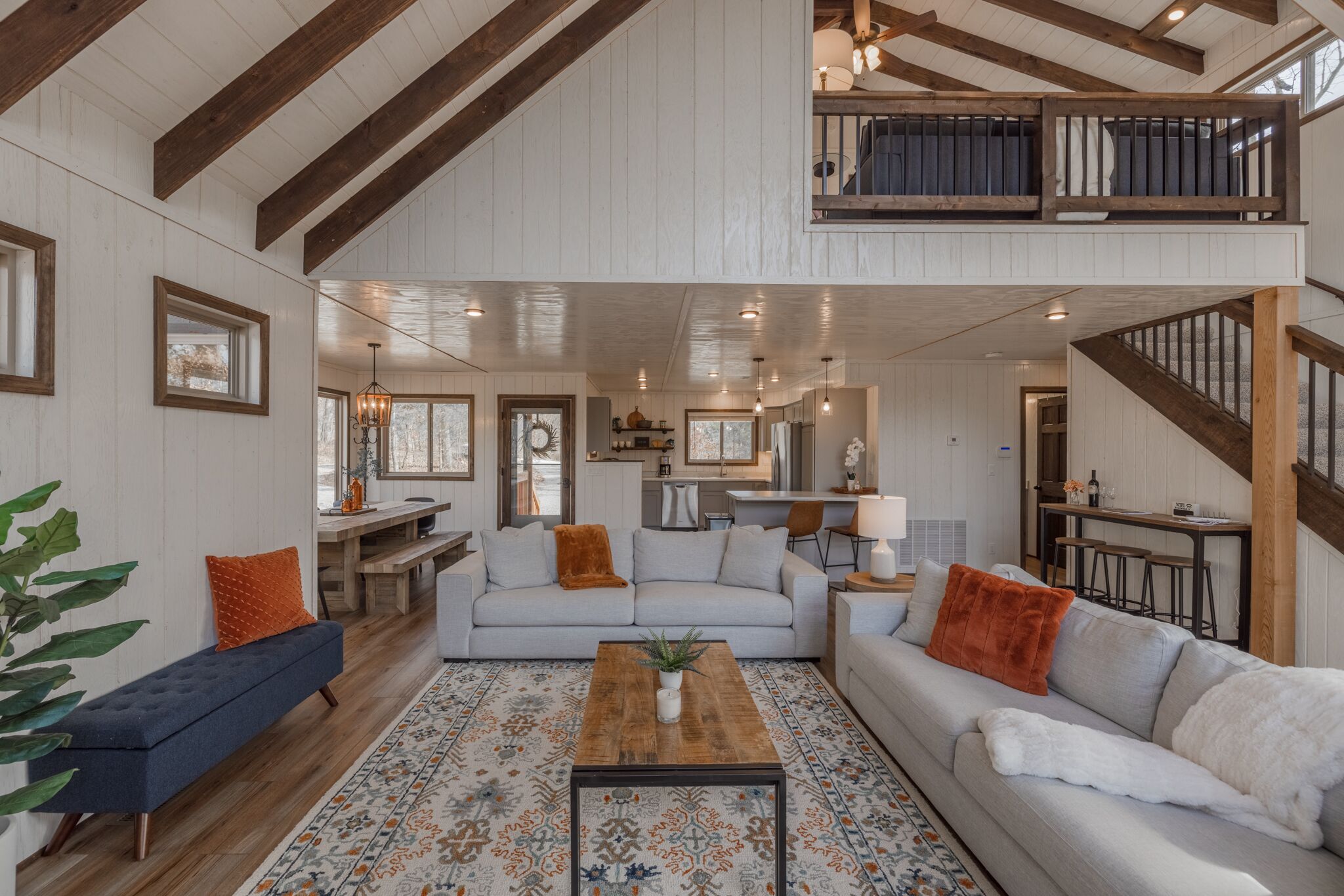 TV, fireplace, DVD player