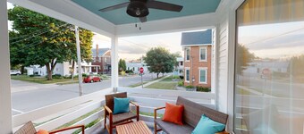 Beautiful two story, downtown home, one block from the Square,