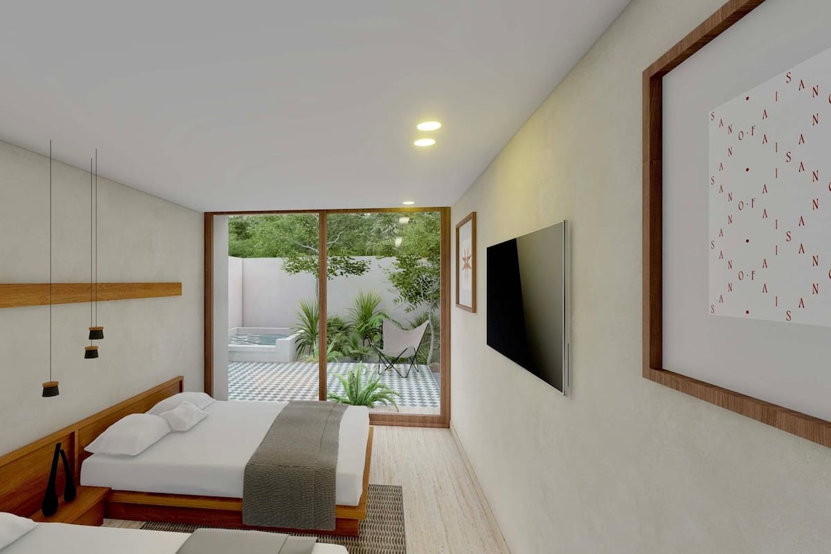 1 camera, biancheria da letto di alta qualità, copriletto in piuma