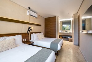 Hochwertige Bettwaren, Minibar, Schreibtisch, Bügeleisen/Bügelbrett
