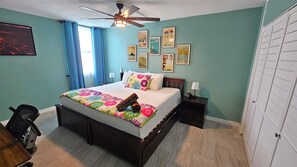 2 Schlafzimmer, Schreibtisch, Bügeleisen/Bügelbrett, kostenloses WLAN