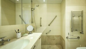 Hair dryer - Charming 1BR Apt with Sea Breeze & Stunning Views (Herzliya)