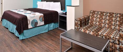 1 soverom, strykejern/-brett, wi-fi (inkludert) og sengetøy