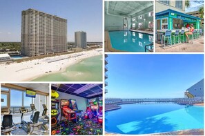 Pool - "Beach Haven" 5 beds, 3 bedroom 3 bath oceanfront, unit 1511 (Panama City Beach)