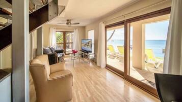 Televisie en een kantoor