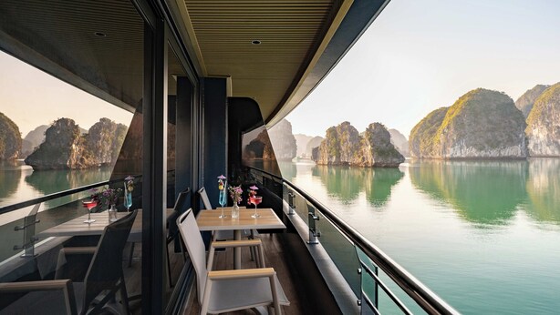 Junior Double Suite, Balcony | Terrace/patio - M'Gloria Cruise (Tuan Chau)