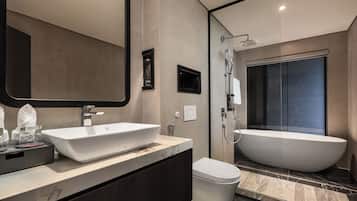 Chambre Double Junior, balcon (Suite) | Salle de bain