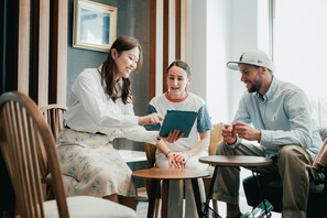 Khu tiếp khách ở sảnh