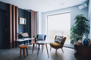 Zona de estar del vestíbulo