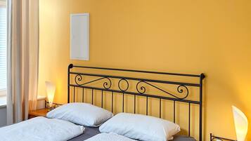 2 Schlafzimmer, Zimmersafe, kostenloses WLAN, BettwÀsche