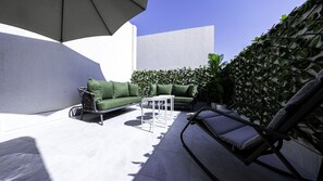 Apartment, 2 Bedrooms | Terrace/patio - Mabaat - Al Aqiq - 399 (Riyadh)